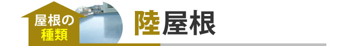 陸屋根の場合の屋根被害