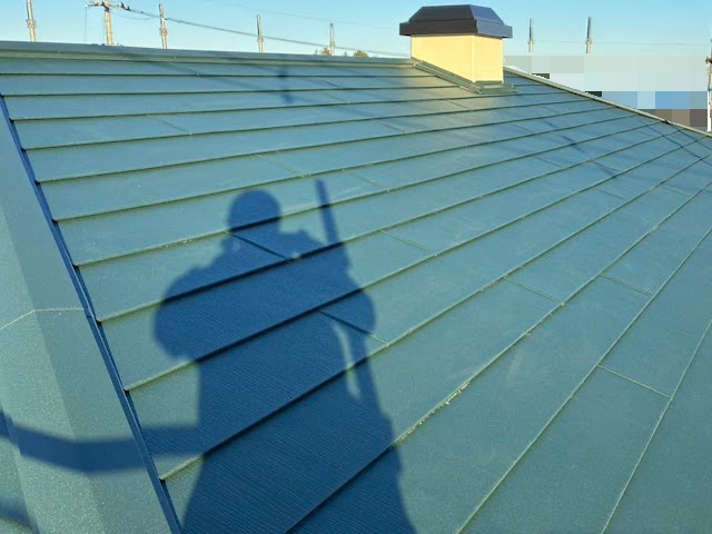 小山市　ナショナル住宅屋根カバー工事　施工後の写真