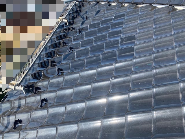 小山市　ガラスがひび割れた天窓を撤去　施工後の写真