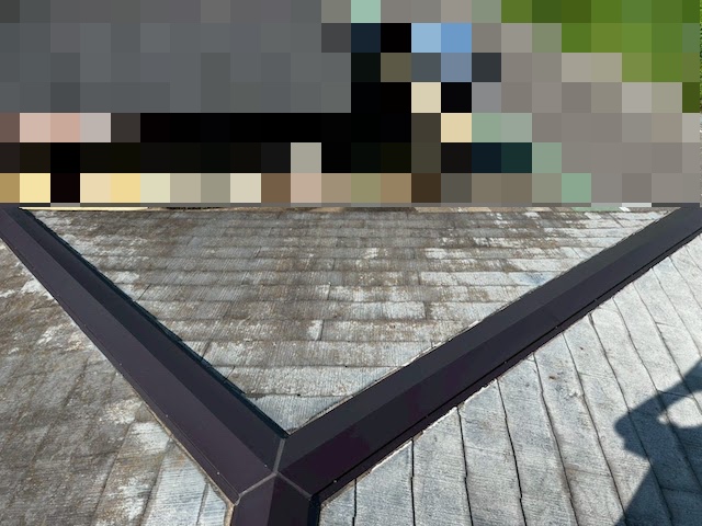 小山市　棟板金修理で下地の貫板から交換　施工後の写真