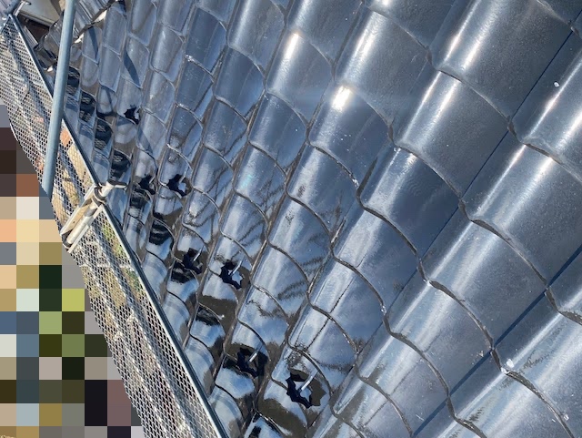 小山市　ガラスがひび割れた天窓を撤去　施工後の写真