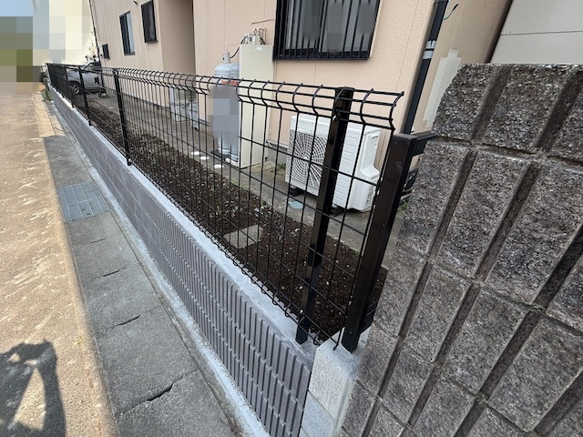 下野市の外構リフォーム施工後