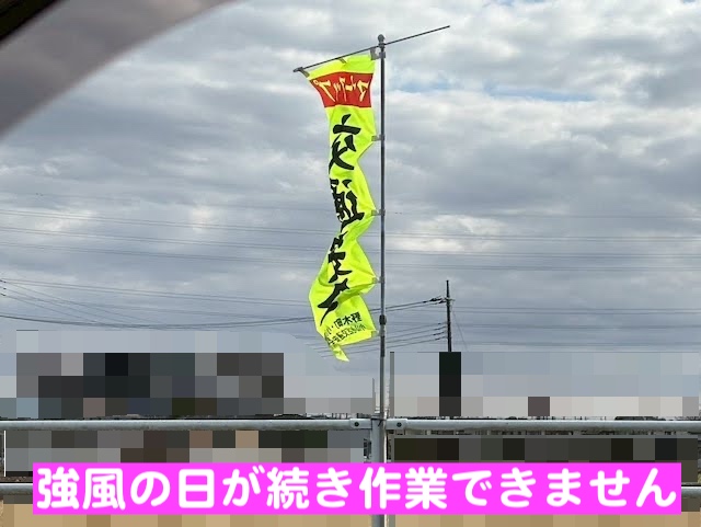 野木町　カーポートパネル張り替え　パネル撤去後の写真