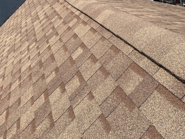 アスファルトシングル屋根の状態は比較的良好